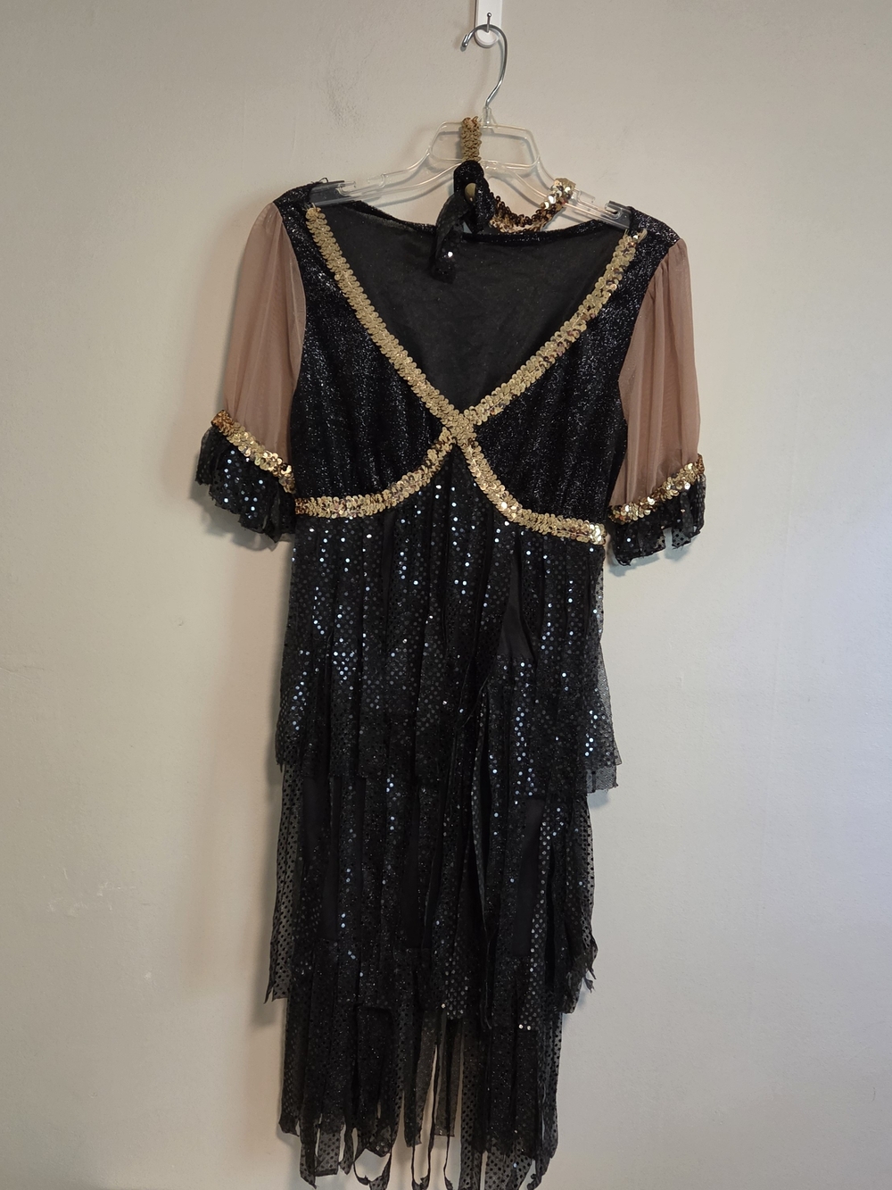 1920's Flapper Dress Halloween Costume Size XL